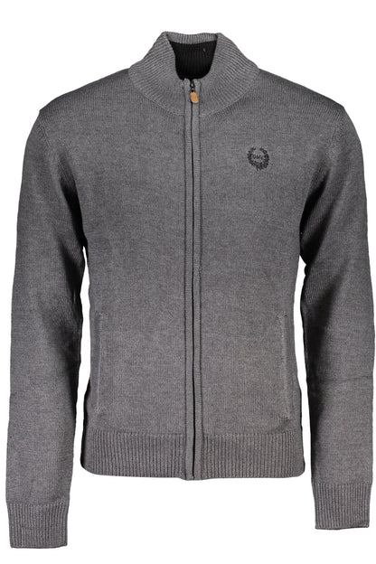 GIAN MARCO VENTURI GRAUER PULLOVER FÜR HERREN