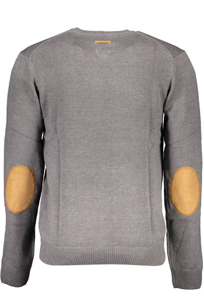 GIAN MARCO VENTURI GRAUER PULLOVER FÜR HERREN