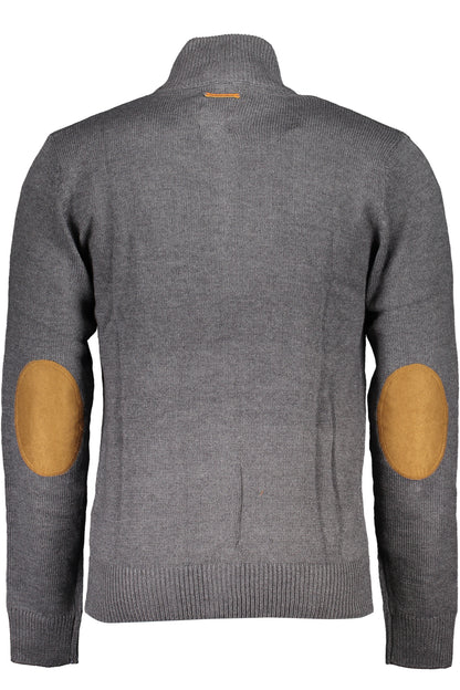 GIAN MARCO VENTURI GRAUER PULLOVER FÜR HERREN