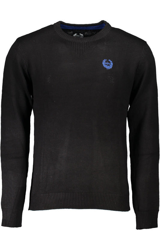 GIAN MARCO VENTURI HERREN-SCHWARZER PULLOVER