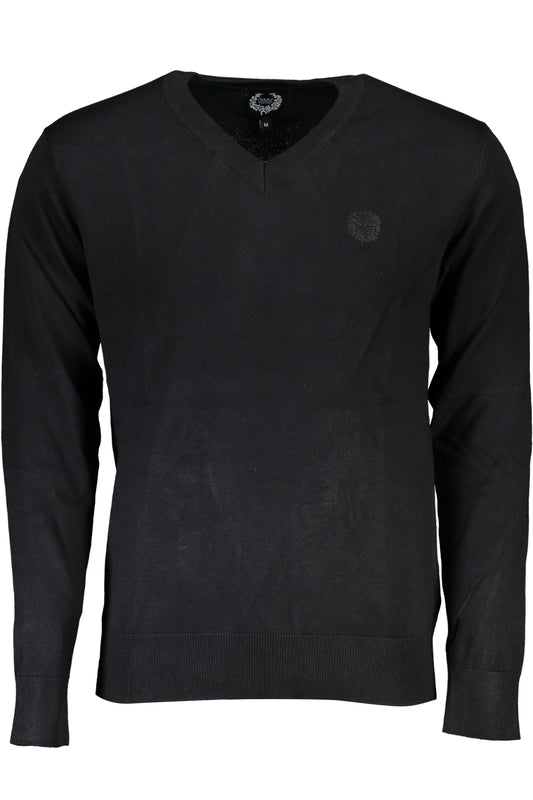 GIAN MARCO VENTURI HERREN-SCHWARZER PULLOVER