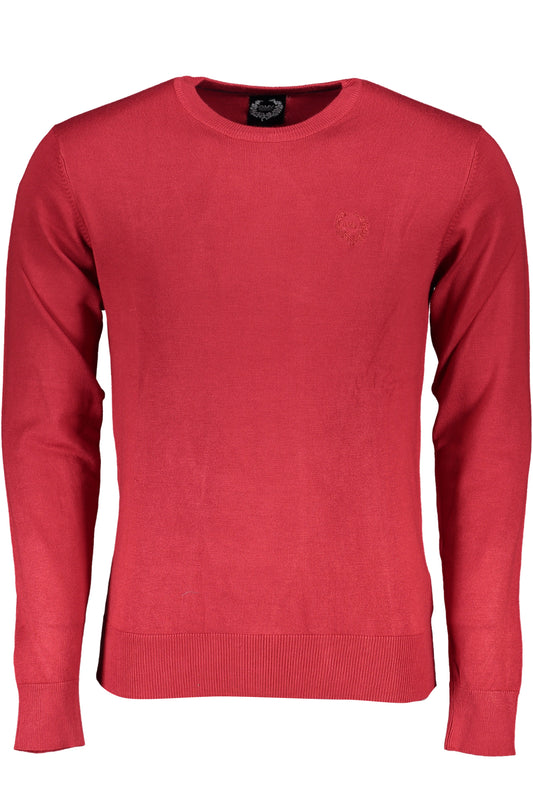GIAN MARCO VENTURI HERREN-PULLOVER ROT