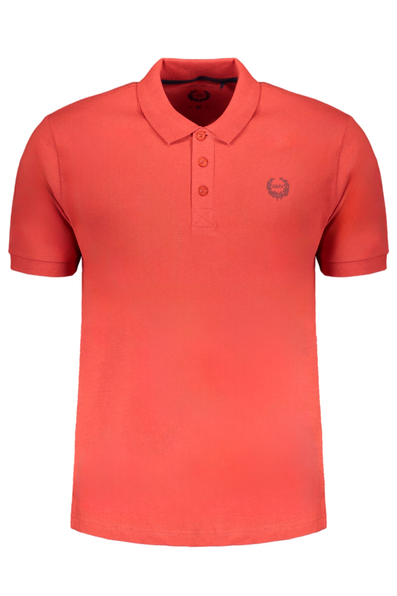 GIAN MARCO VENTURI ROTES KURZÄRMELIGES POLOSHIRT FÜR HERREN