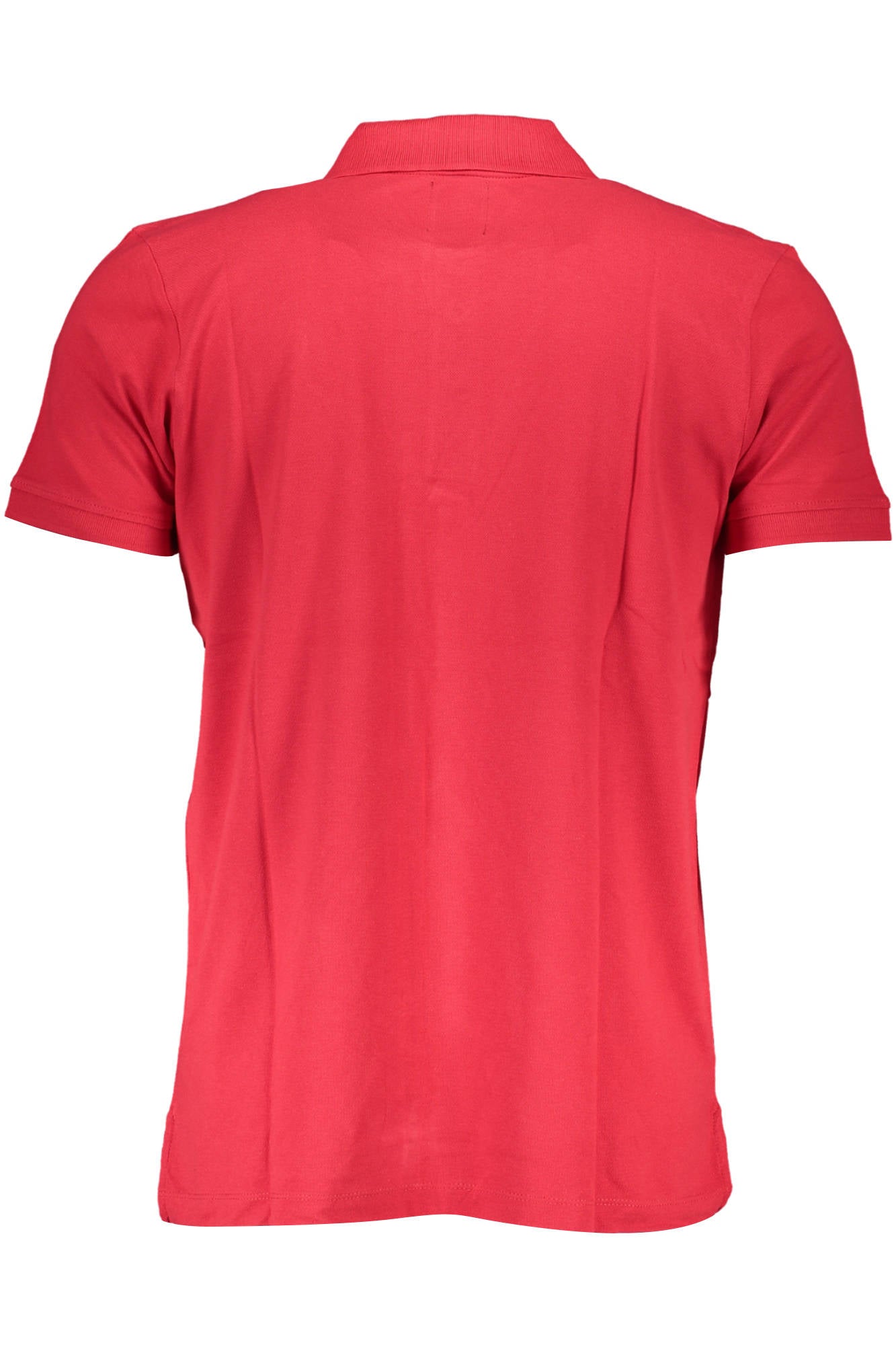 GIAN MARCO VENTURI HERREN KURZARM POLOSHIRT ROT