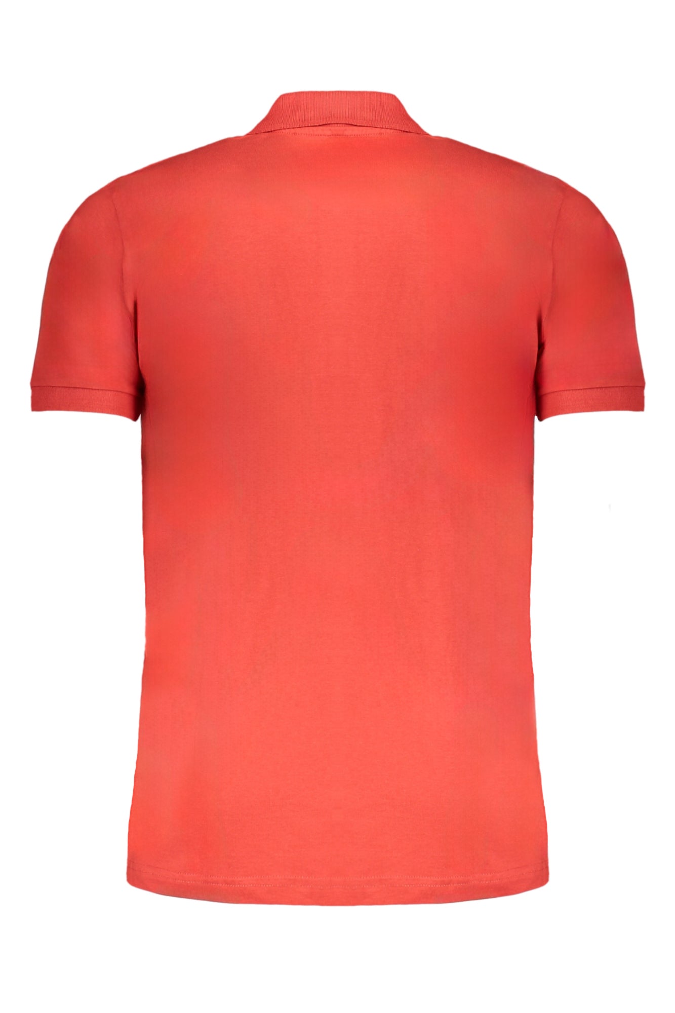 GIAN MARCO VENTURI ROTES KURZÄRMELIGES POLOSHIRT FÜR HERREN