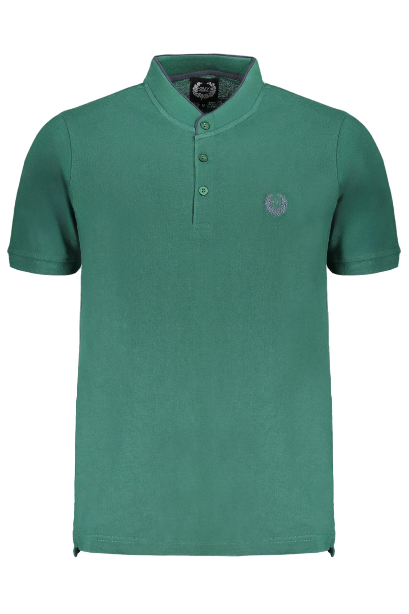 GIAN MARCO VENTURI GRÜNES KURZÄRMELIGES HERREN-POLOSHIRT