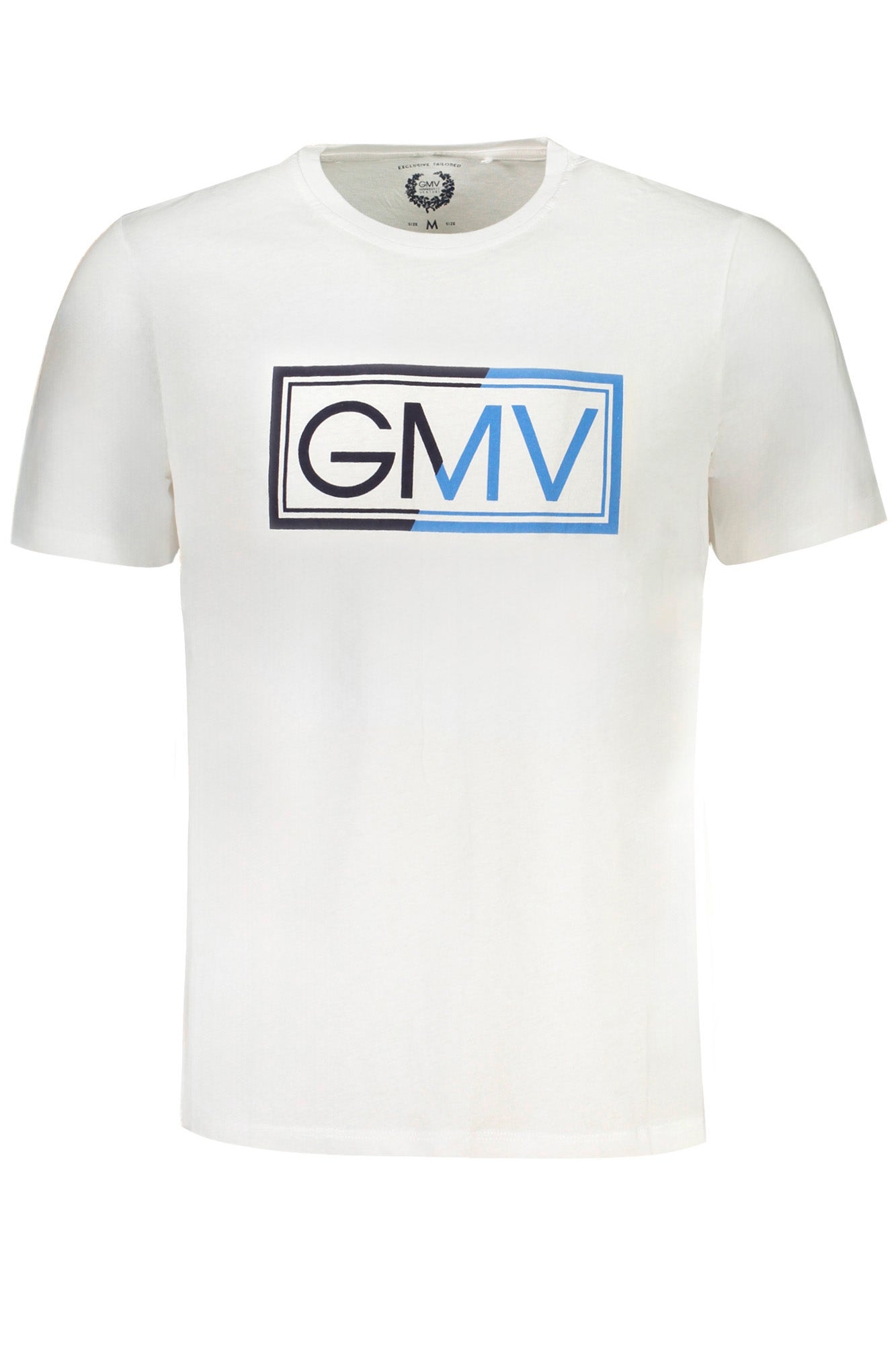 GIAN MARCO VENTURI HERREN-KURZÄRMELIGES T-SHIRT WEISS