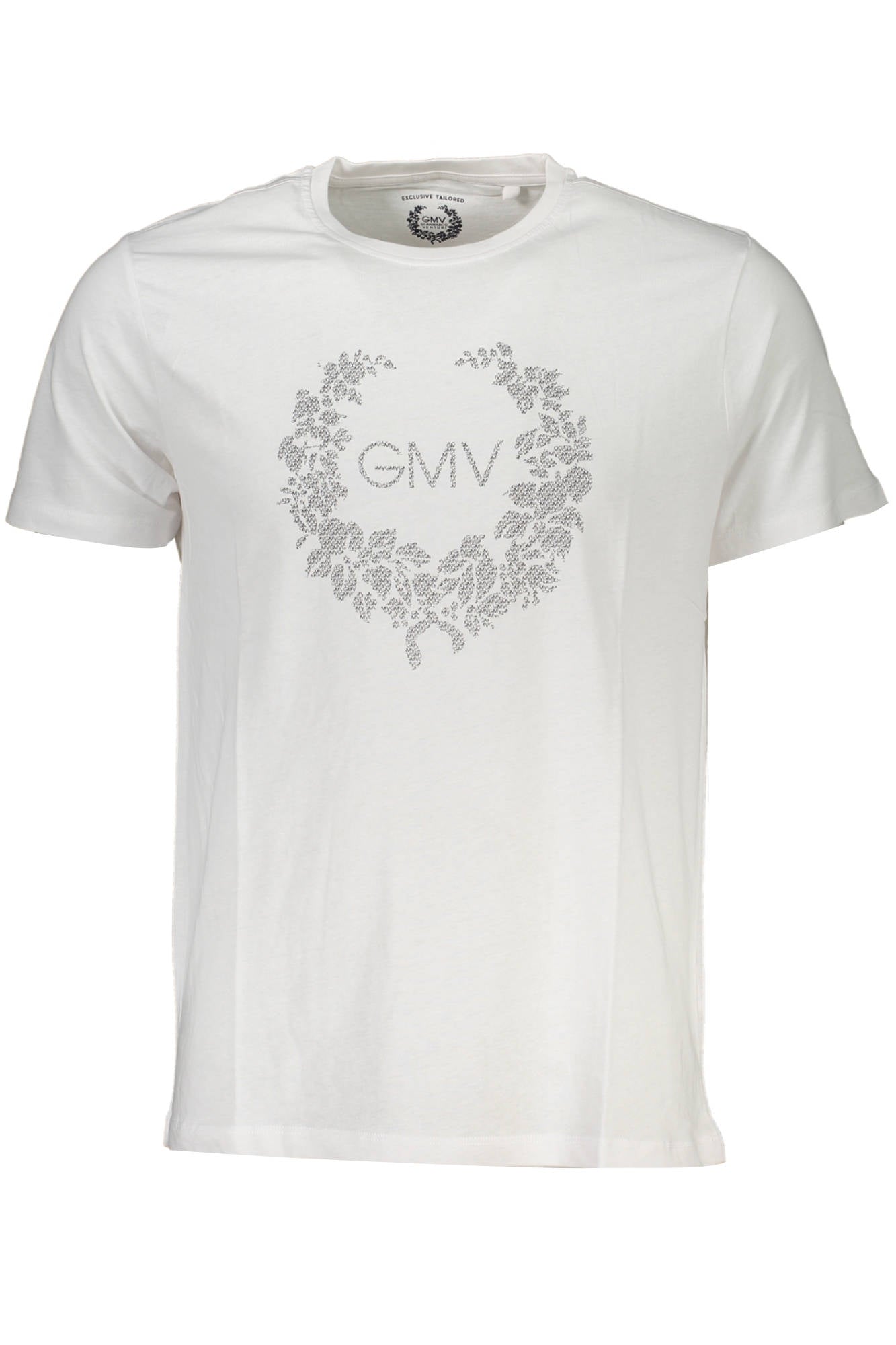 GIAN MARCO VENTURI HERREN KURZARM T-SHIRT WEISS