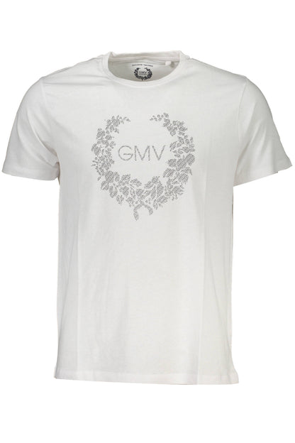 GIAN MARCO VENTURI HERREN KURZARM T-SHIRT WEISS