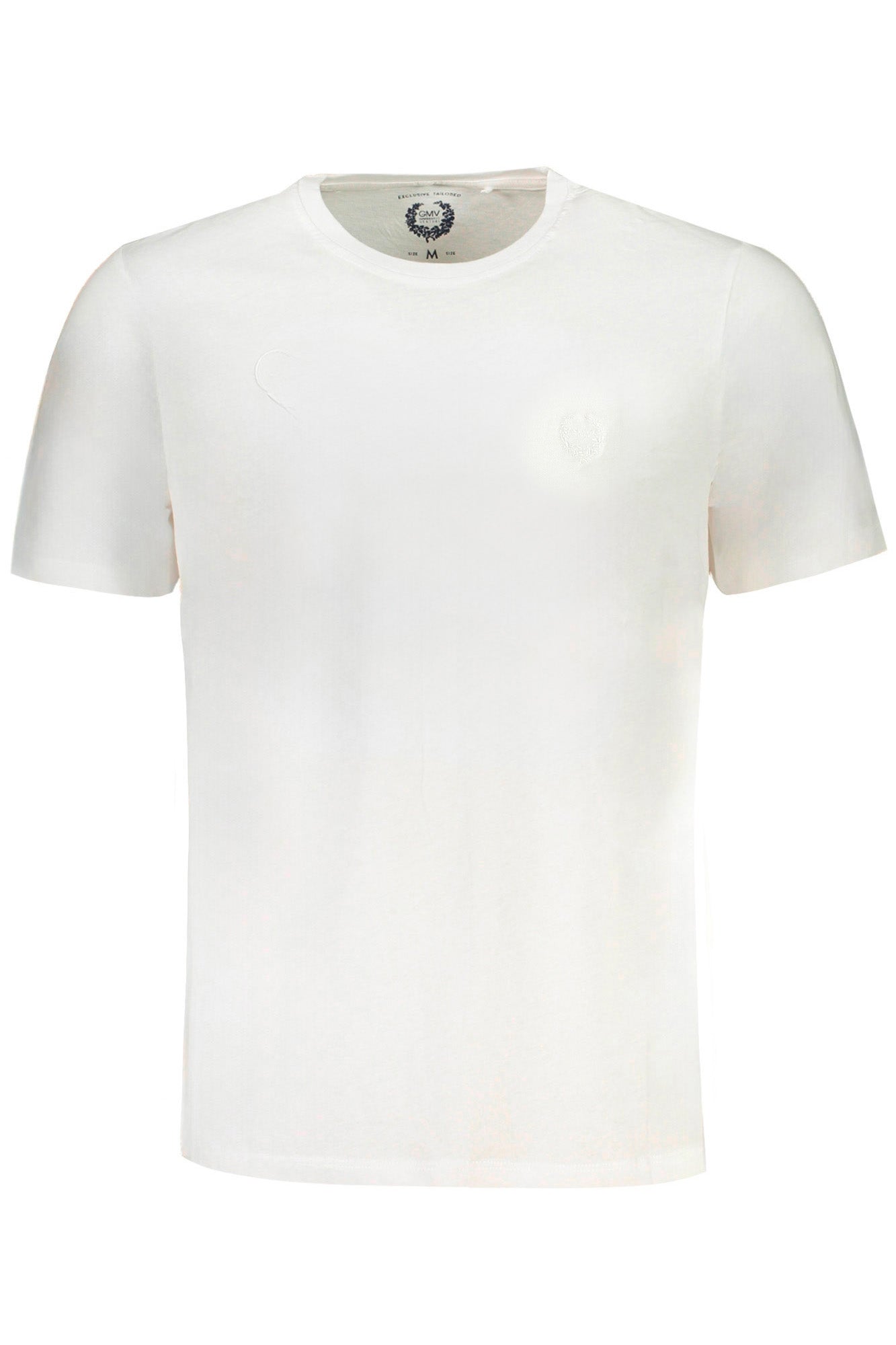 GIAN MARCO VENTURI HERREN-KURZÄRMELIGES T-SHIRT WEISS