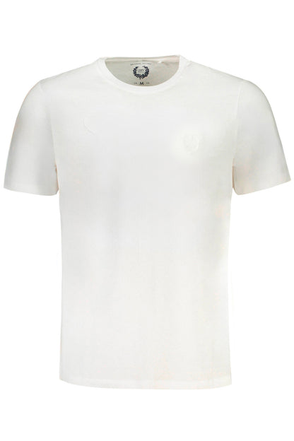 GIAN MARCO VENTURI HERREN-KURZÄRMELIGES T-SHIRT WEISS