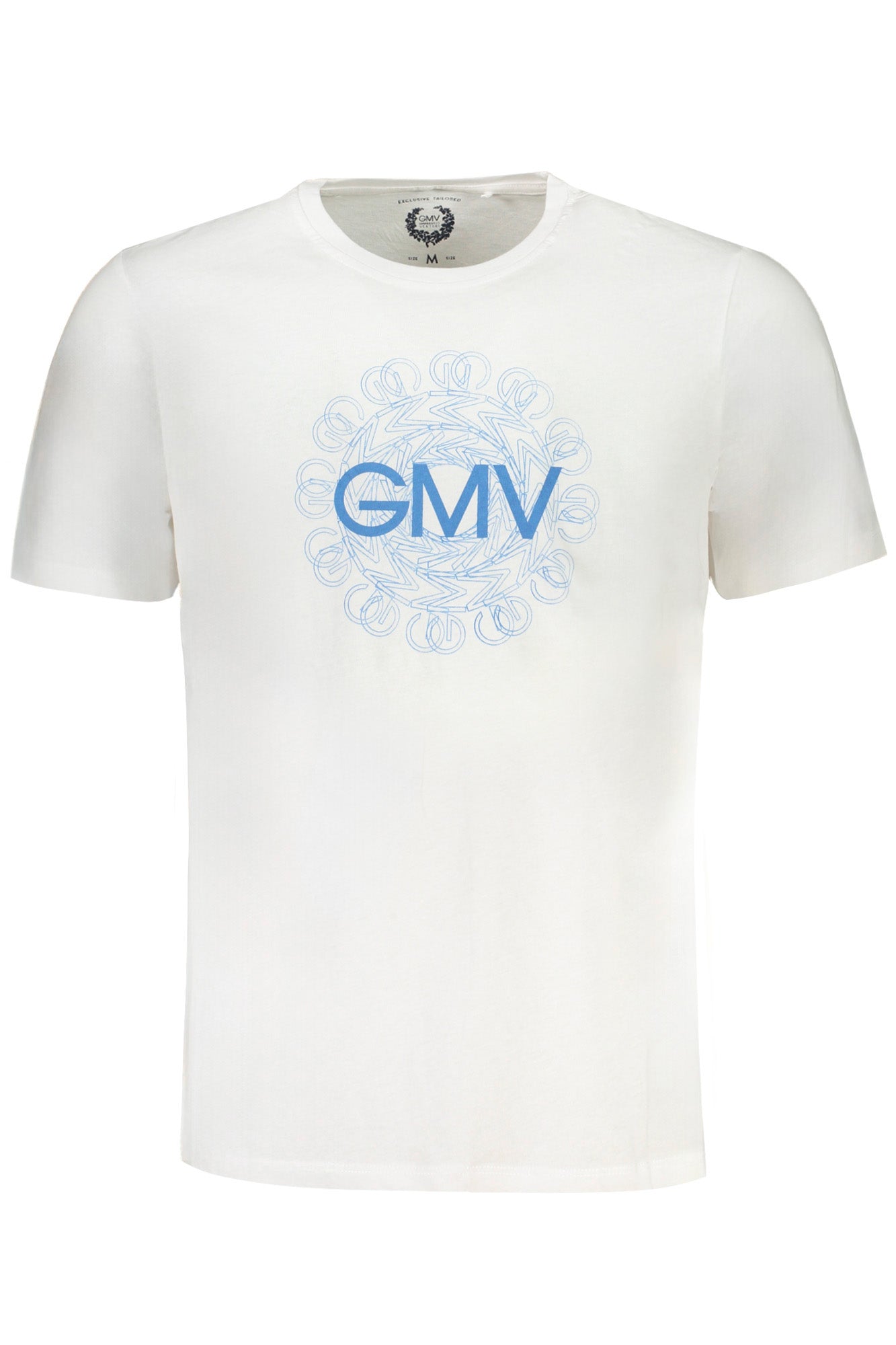 GIAN MARCO VENTURI HERREN-KURZÄRMELIGES T-SHIRT WEISS