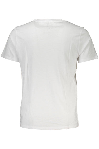 GIAN MARCO VENTURI HERREN-KURZARM-T-SHIRT WEISS