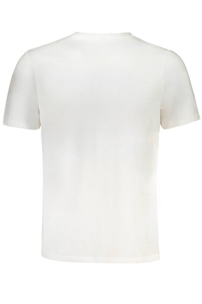 GIAN MARCO VENTURI HERREN-KURZÄRMELIGES T-SHIRT WEISS
