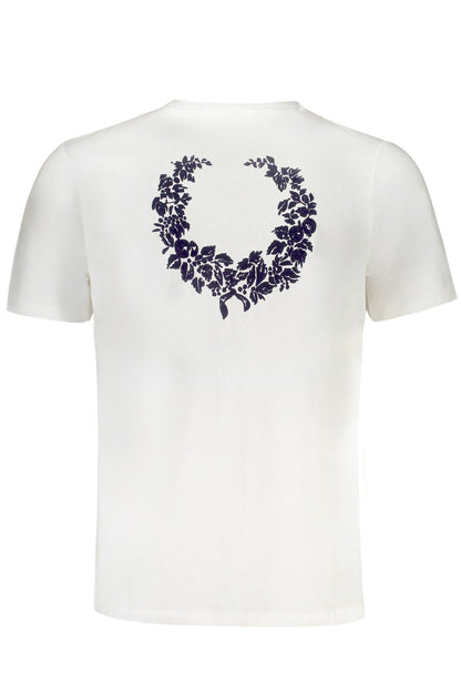 GIAN MARCO VENTURI HERREN-KURZÄRMELIGES T-SHIRT WEISS