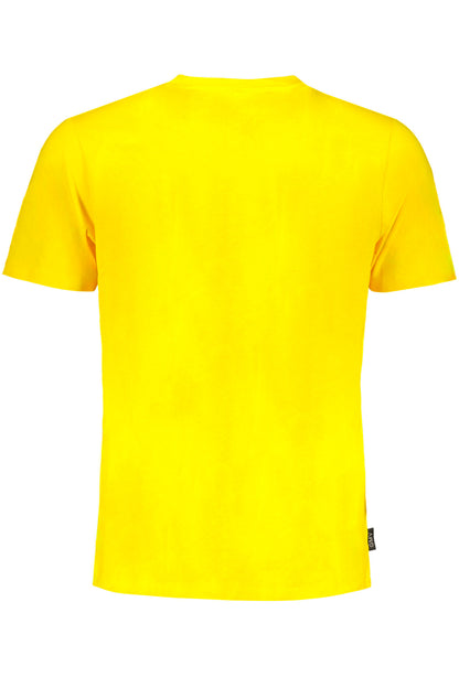 GIAN MARCO VENTURI GELBES KURZÄRMELIGES HERREN-T-SHIRT