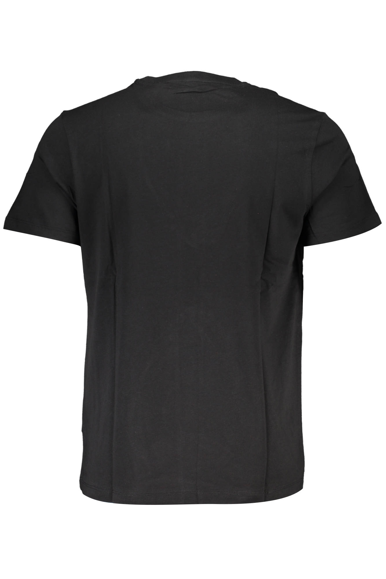 GIAN MARCO VENTURI SCHWARZES MANN-KURZARM-T-SHIRT