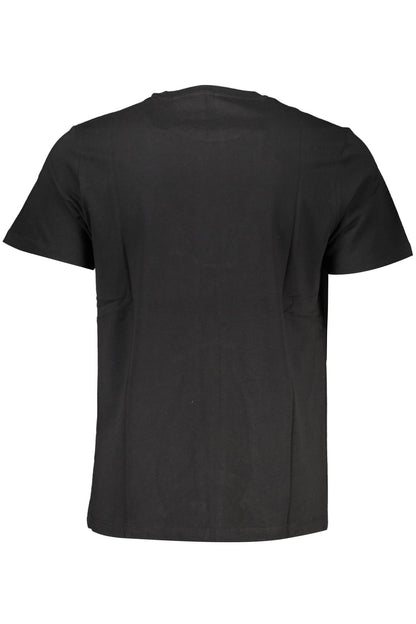 GIAN MARCO VENTURI HERREN KURZARM T-SHIRT SCHWARZ