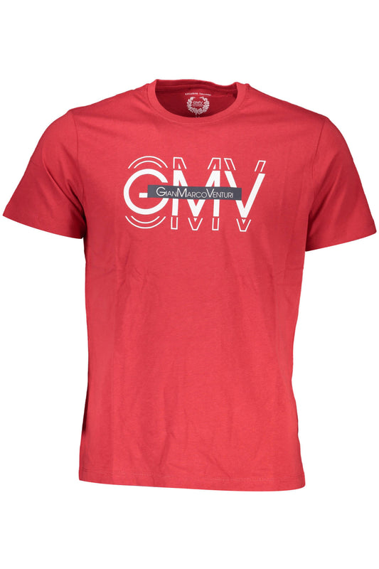 GIAN MARCO VENTURI T-SHIRT KURZARM HERREN ROT