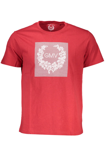 GIAN MARCO VENTURI HERREN KURZARM T-SHIRT ROT