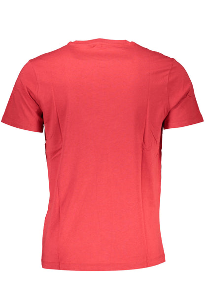 GIAN MARCO VENTURI HERREN-KURZARM-T-SHIRT ROT