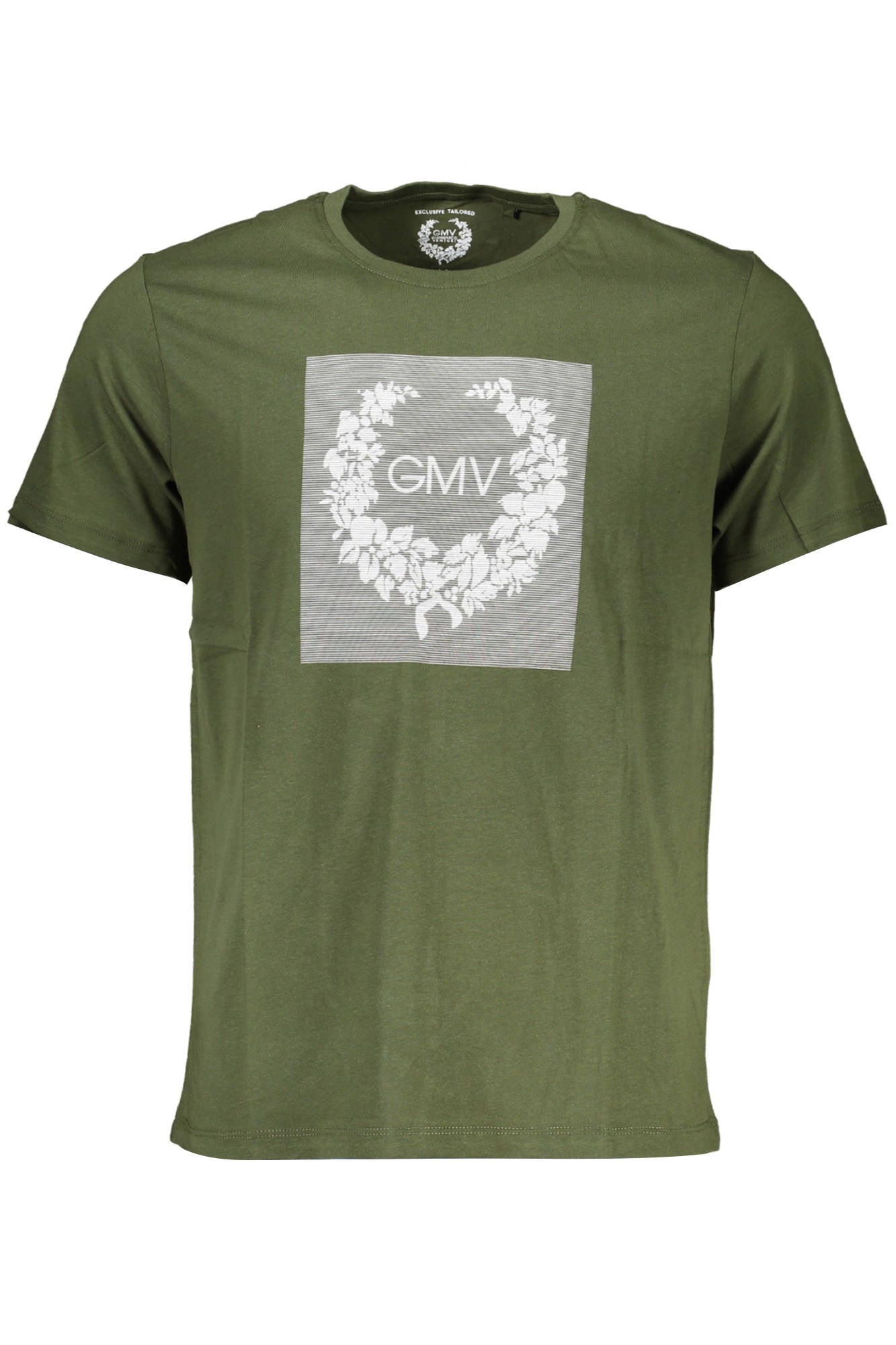 GIAN MARCO VENTURI HERREN KURZARM T-SHIRT GRÜN