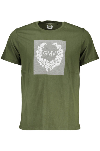 GIAN MARCO VENTURI HERREN KURZARM T-SHIRT GRÜN