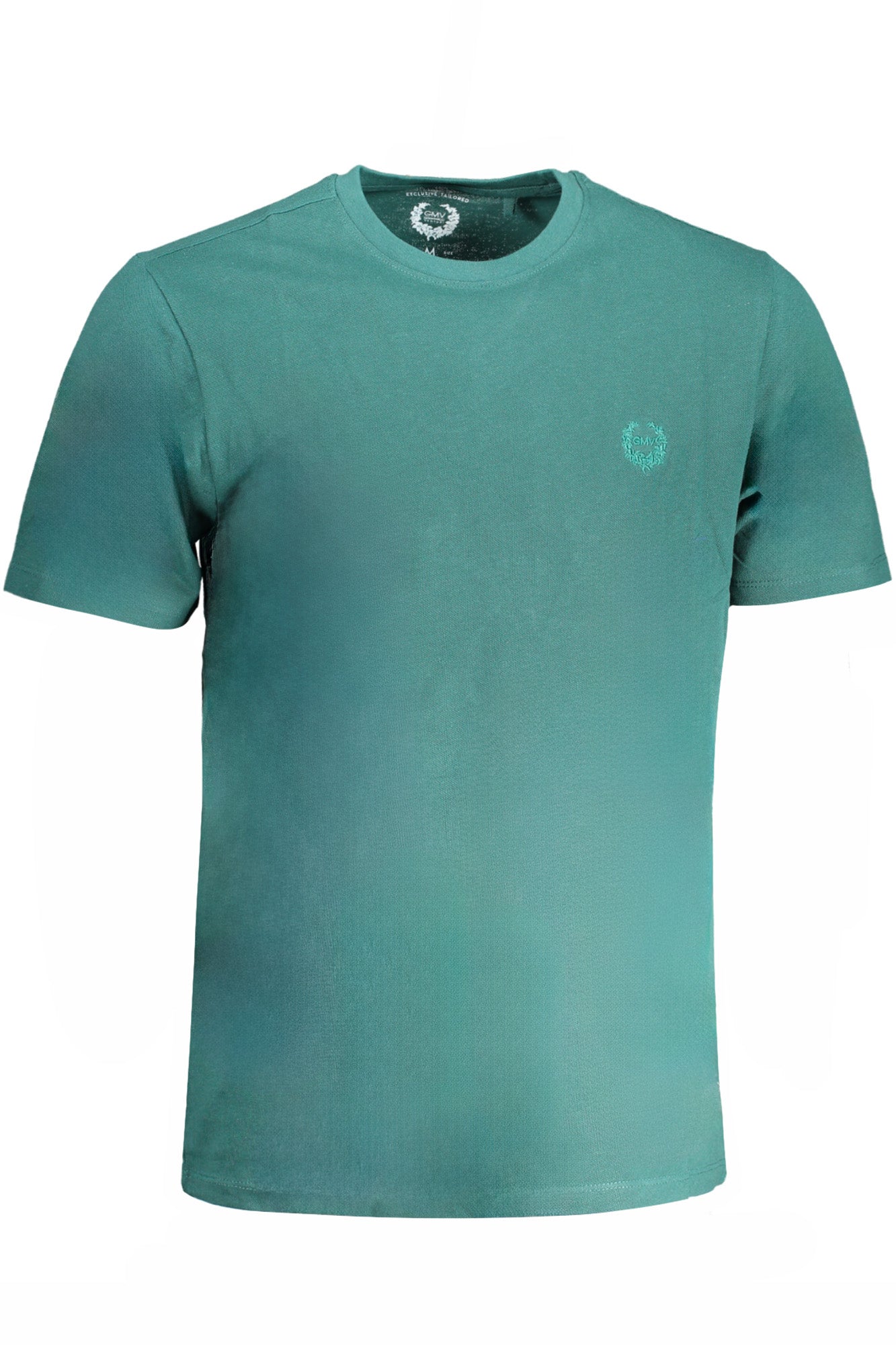 GIAN MARCO VENTURI GRÜNES KURZÄRMELIGES HERREN-T-SHIRT