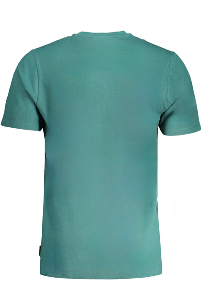 GIAN MARCO VENTURI GRÜNES KURZÄRMELIGES HERREN-T-SHIRT