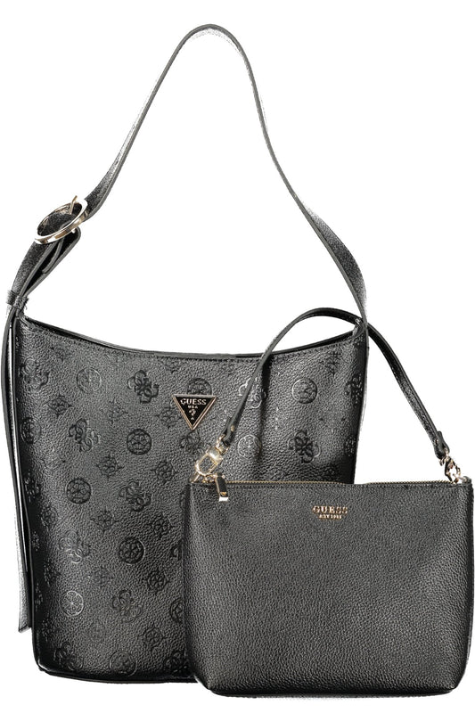 SCHWARZE DAMENTASCHE VON GUESS JEANS