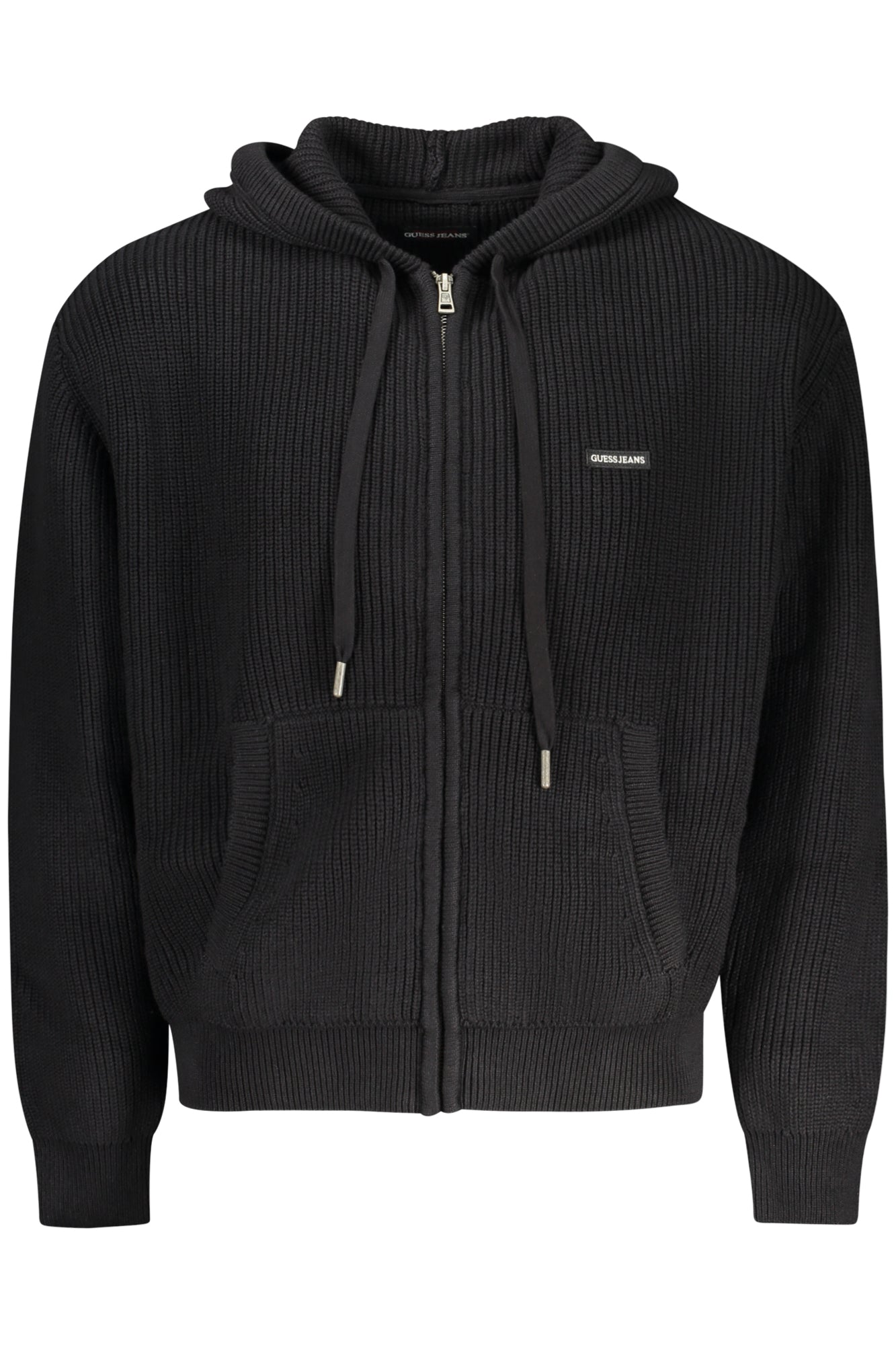 SCHWARZE HERREN-SCARDIGAN VON GUESS JEANS