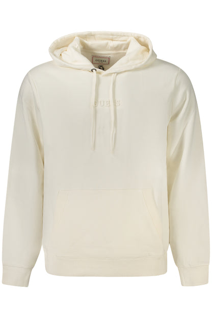 GUESS JEANS SWEATSHIRT OHNE REISSVERSCHLUSS HERREN WEISS