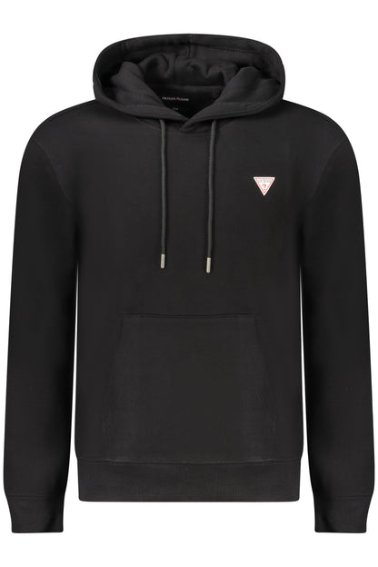 GUESS JEANS SWEATSHIRT OHNE REISSVERSCHLUSS HERREN SCHWARZ