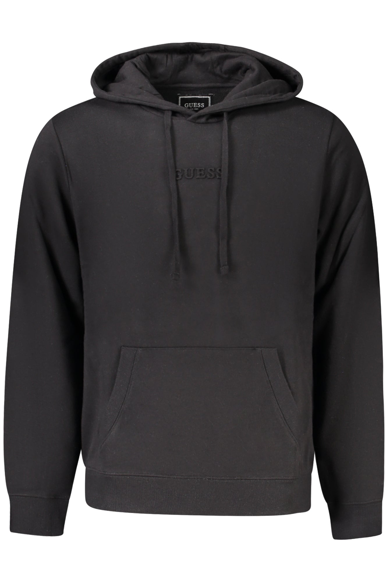 GUESS JEANS SWEATSHIRT OHNE REISSVERSCHLUSS HERREN SCHWARZ