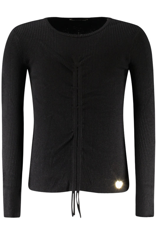 GUESS JEANS MÄDCHEN SCHWARZER PULLOVER