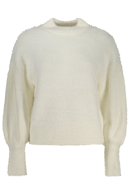 GUESS JEANS WEISSER PULLOVER FÜR DAMEN