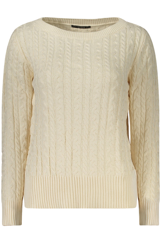 GUESS JEANS WEIßER PULLOVER FÜR DAMEN