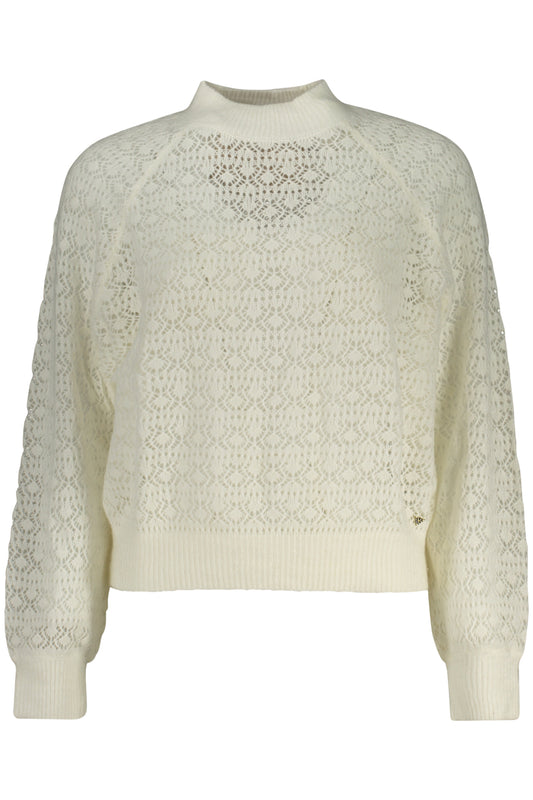 GUESS JEANS WEISSER PULLOVER FÜR DAMEN