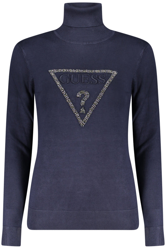 GUESS JEANS DAMEN BLAUER PULLOVER