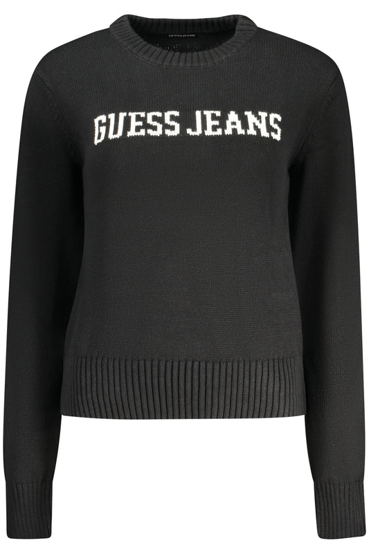 GUESS JEANS SCHWARZER PULLOVER FÜR DAMEN