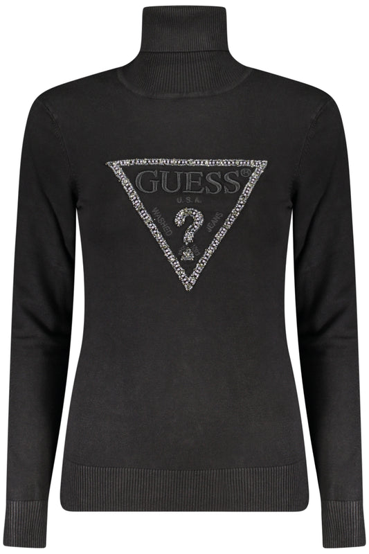 GUESS JEANS SCHWARZER PULLOVER FÜR DAMEN