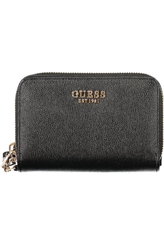 GUESS JEANS DAMEN SCHWARZE BRIEFTASCHE
