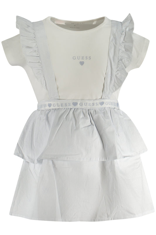 GUESS JEANS KURZARM T-SHIRT MÄDCHEN WEISS