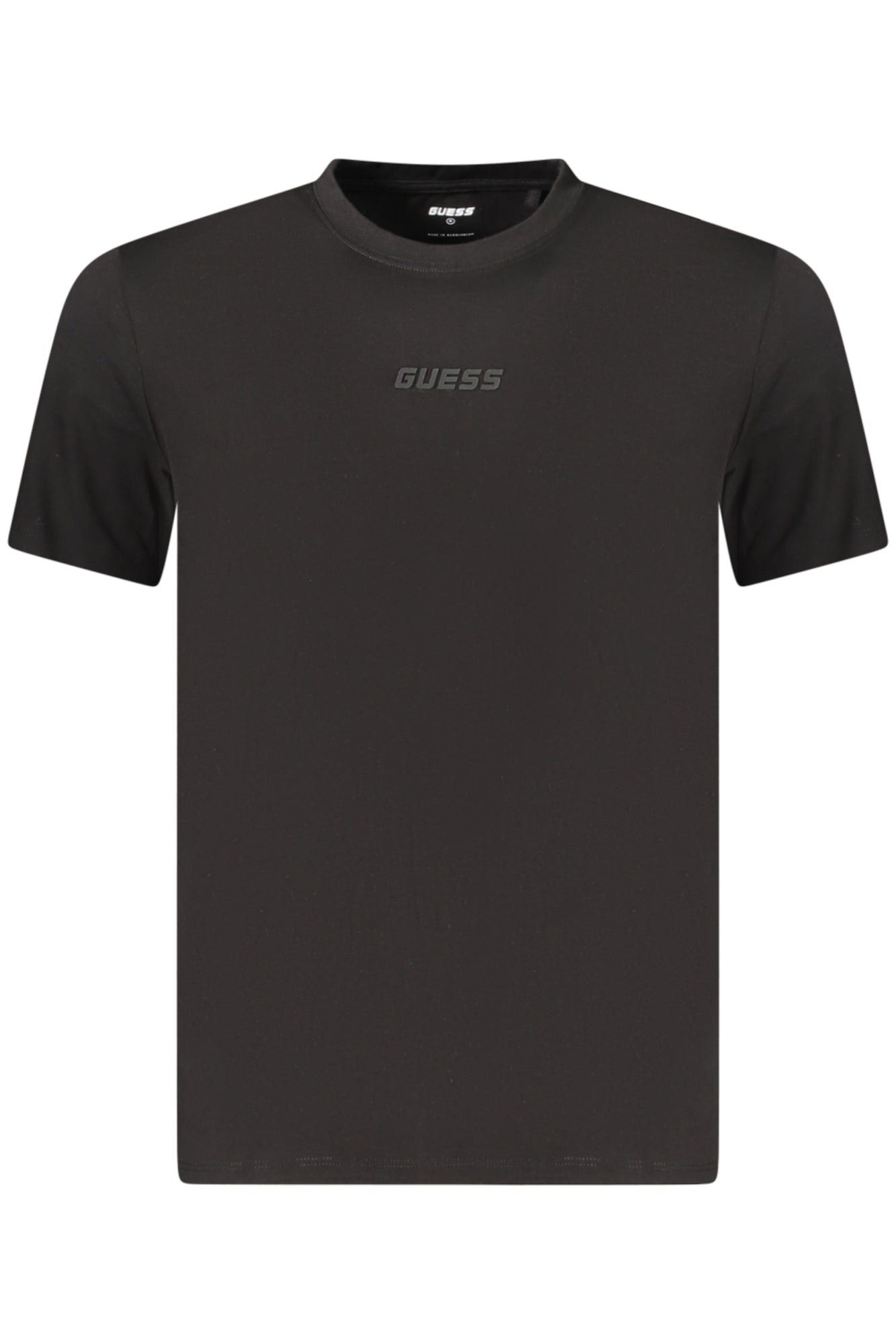 GUESS JEANS Herren Kurzarm-T-Shirt Schwarz