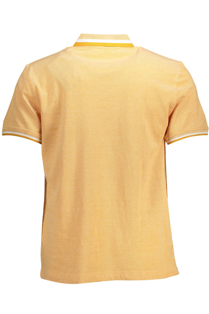 HARMONT &amp; BLAINE HERREN-POLOSHIRT, ORANGE, KURZARM