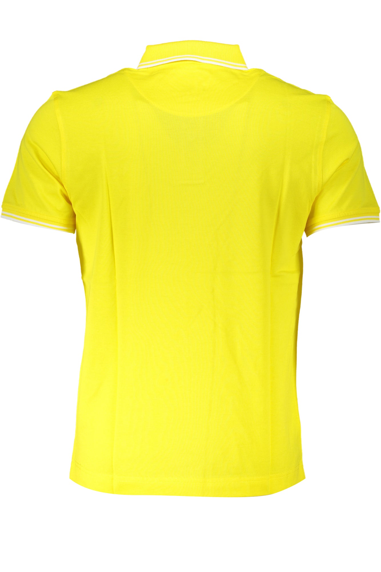 HARMONT &amp; BLAINE GELBES KURZÄRMELIGES POLOSHIRT FÜR HERREN