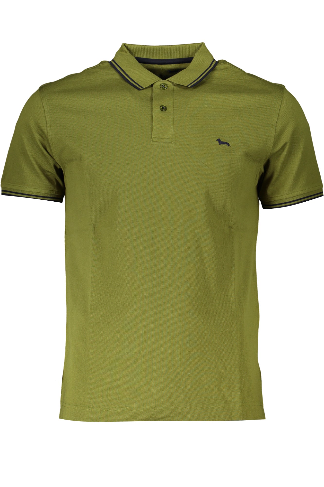 HARMONT &amp; BLAINE GRÜNES KURZÄRMELIGES POLOSHIRT FÜR HERREN