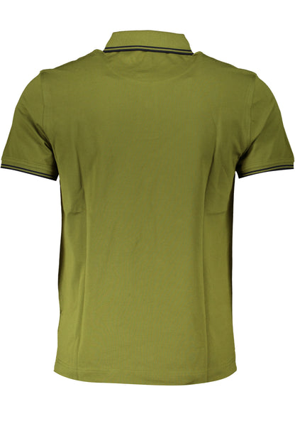 HARMONT &amp; BLAINE GRÜNES KURZÄRMELIGES POLOSHIRT FÜR HERREN