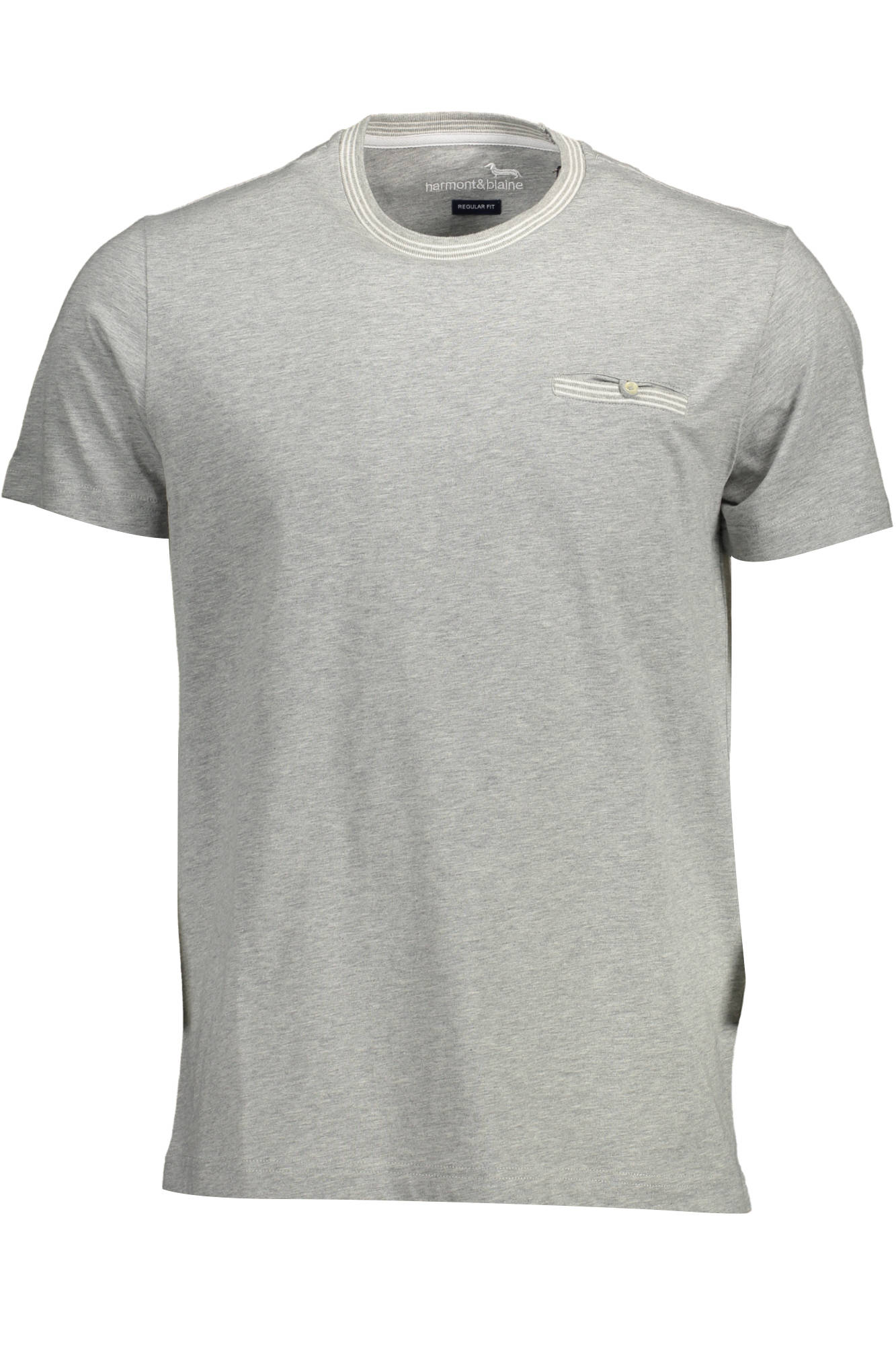 HARMONT &amp; BLAINE HERREN KURZARM T-SHIRT GRAU