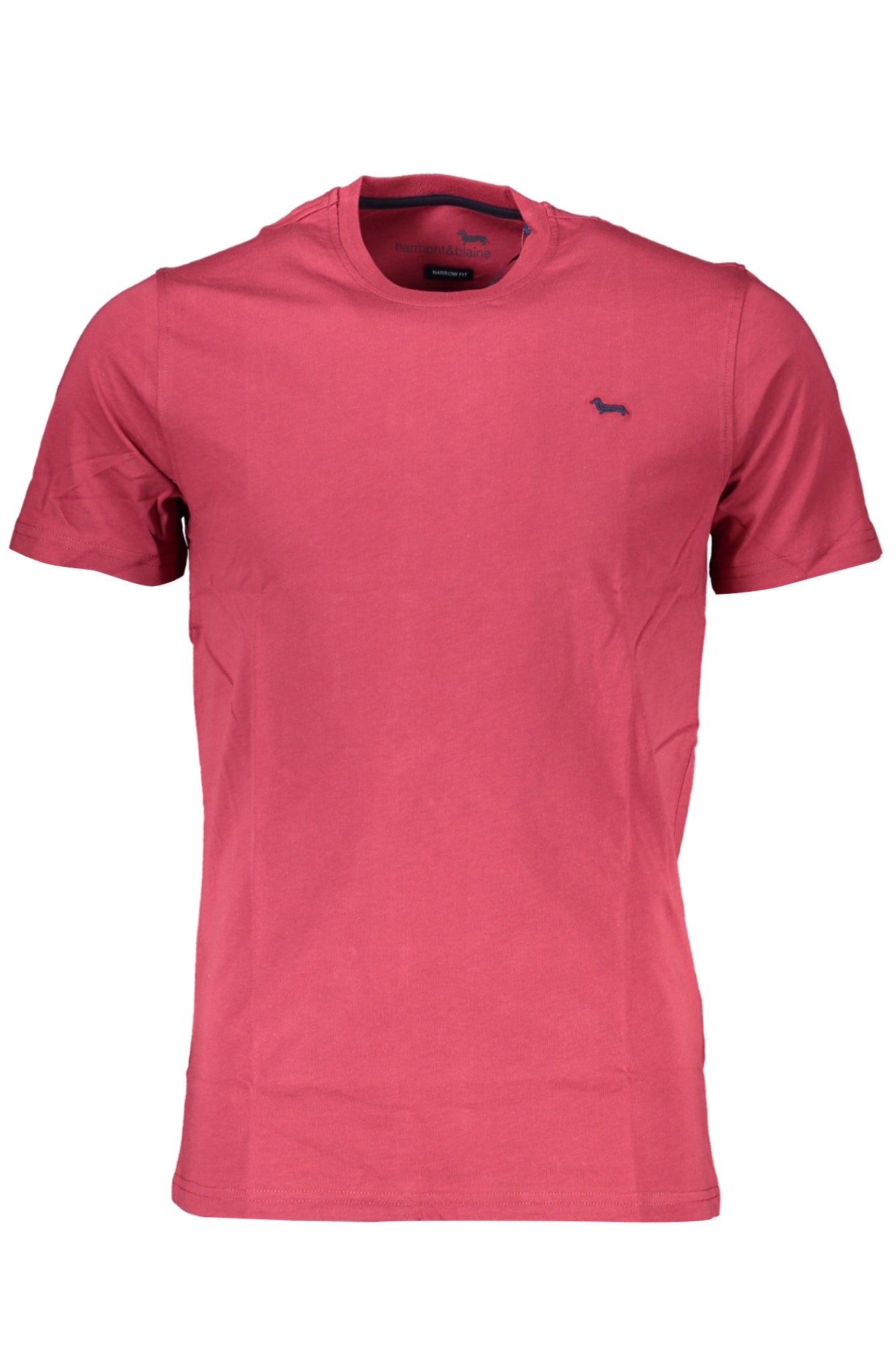 HARMONT &amp; BLAINE ROTES KURZARM-T-SHIRT FÜR HERREN